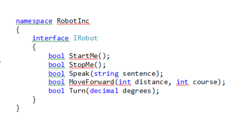 IRobot-Interface